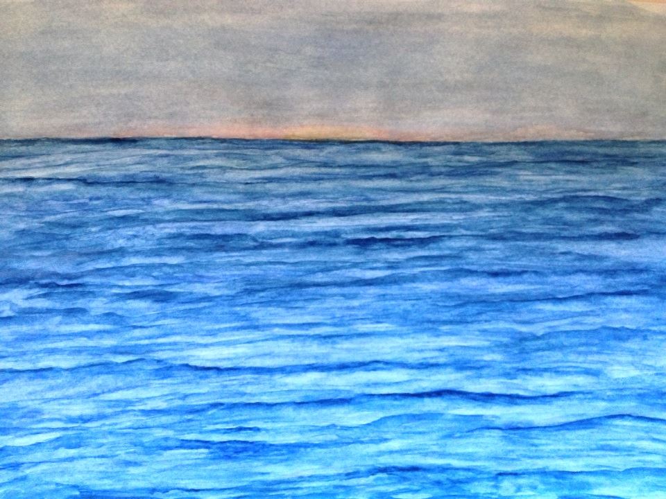 Water and Color on Paper